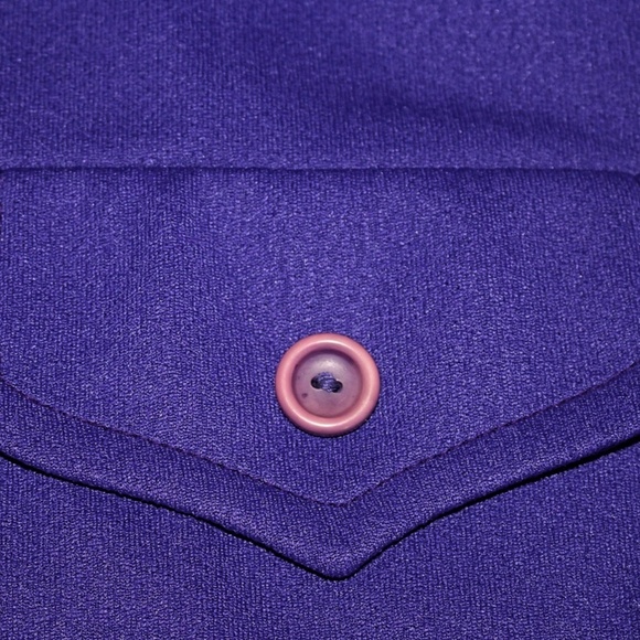 Vintage Women's Lib Jacket - Dagger Collar, Poly - Picture 7 of 11